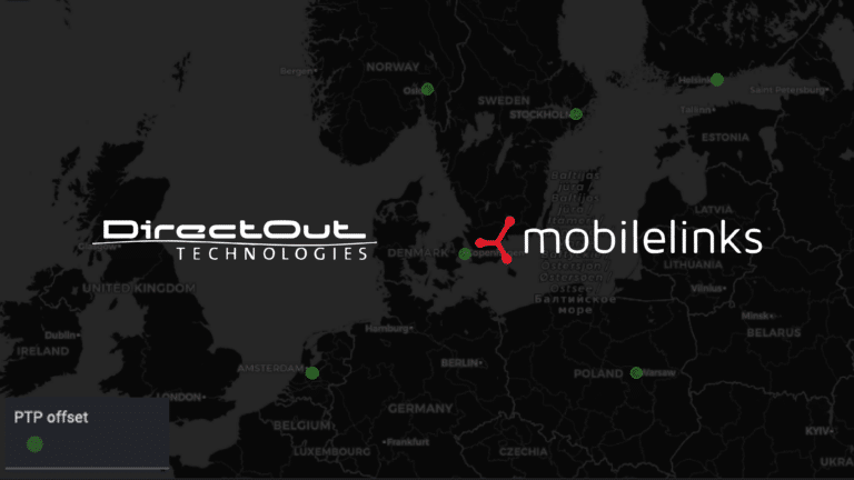 DirectOut and Mobilelinks collaborate with help from RAVENNA